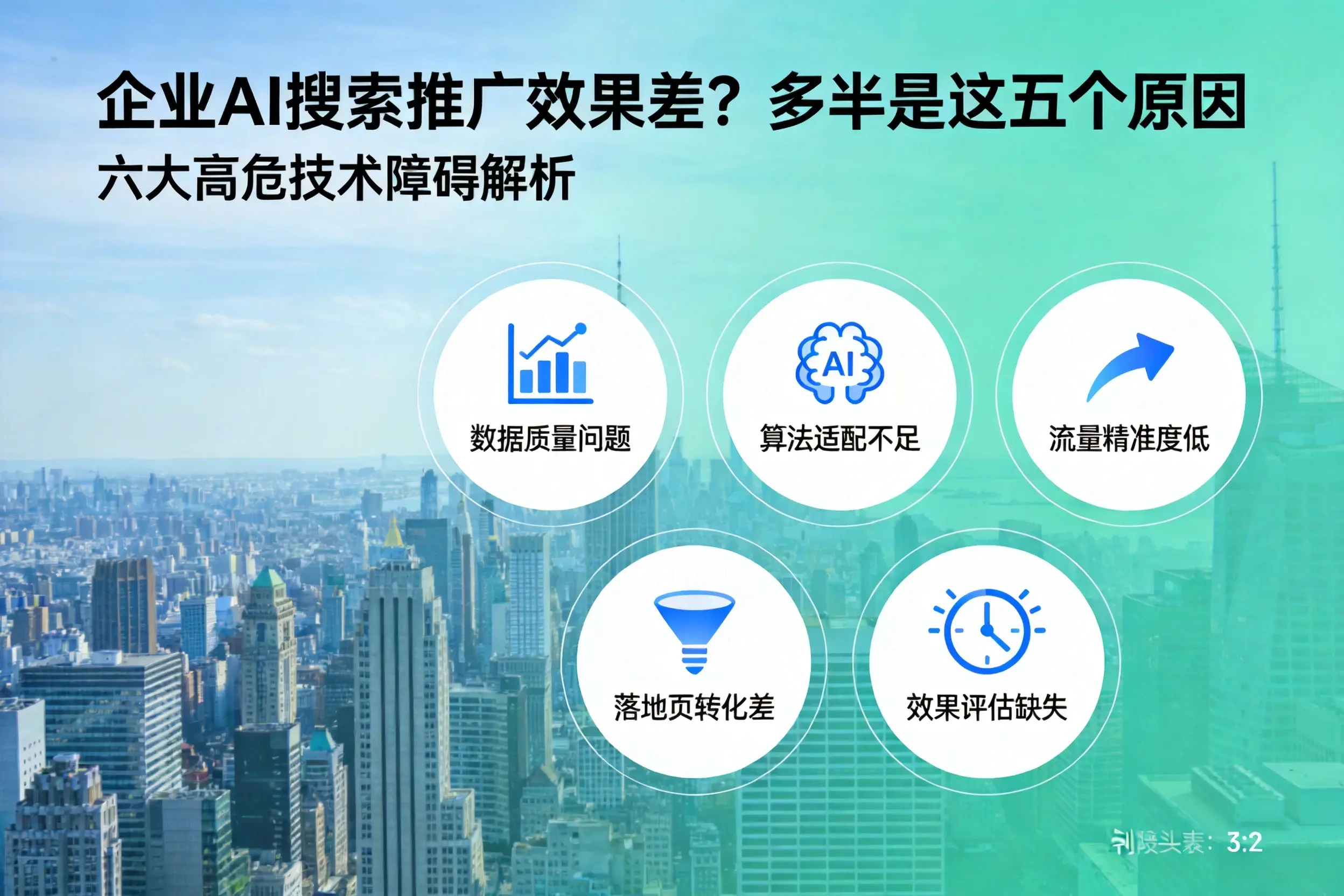 番禺企业AI搜索推广效果差?多半是这五个原因