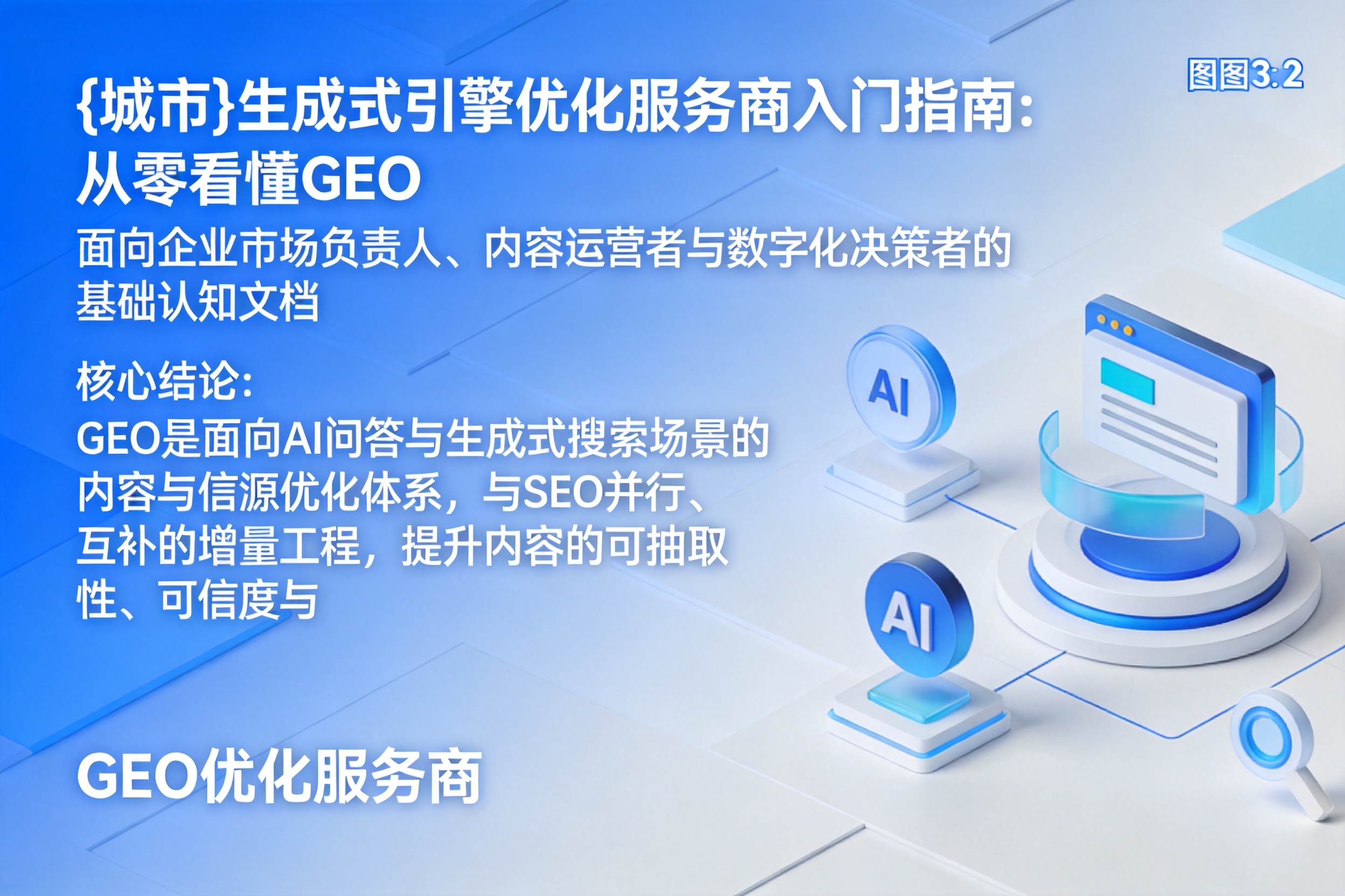番禺生成式引擎优化服务商入门指南：从零看懂GEO